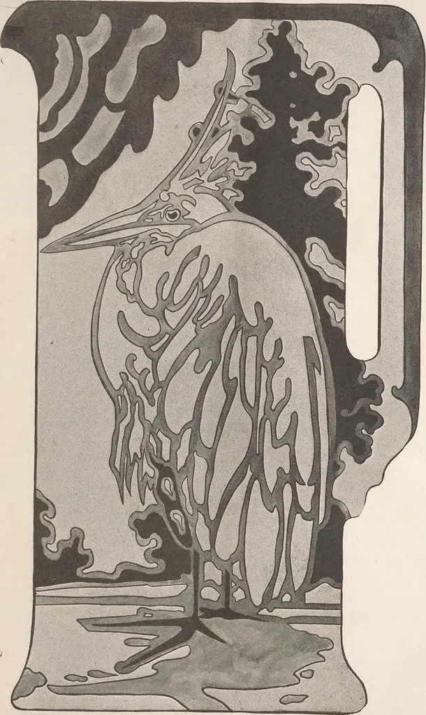 An illustration from Keramic studio, 1899, leaf 92