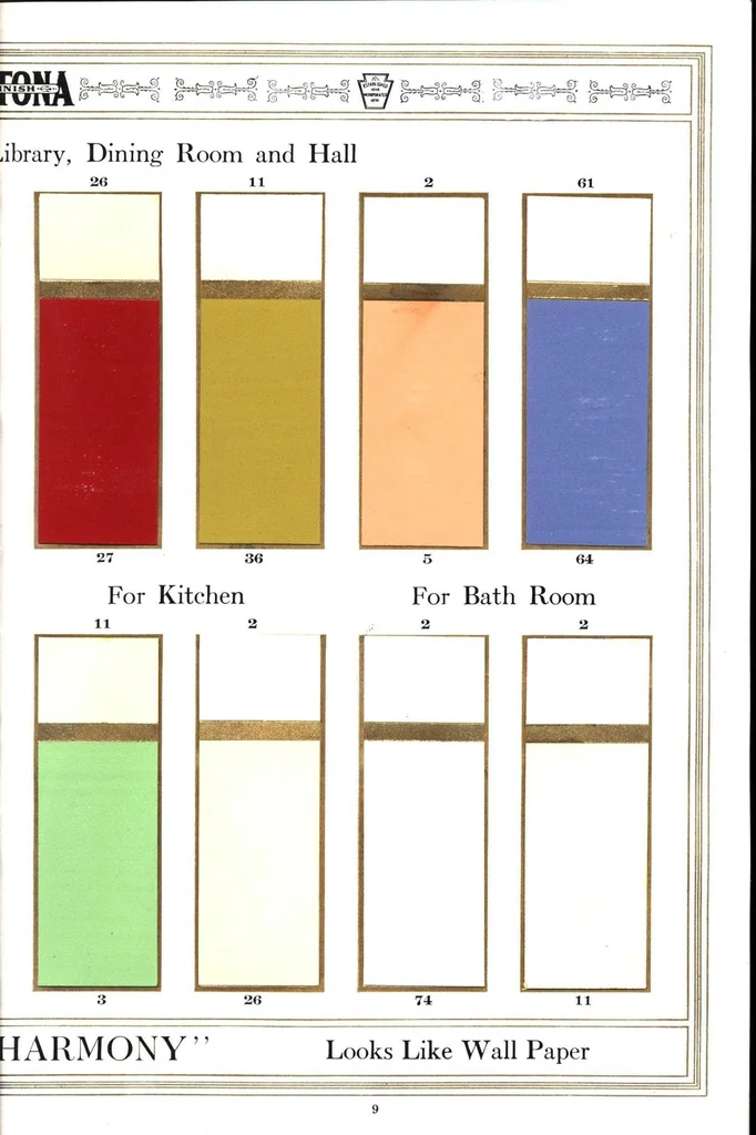 An illustration from Keystona flat finish: "nature's harmony.", 1913, leaf 10