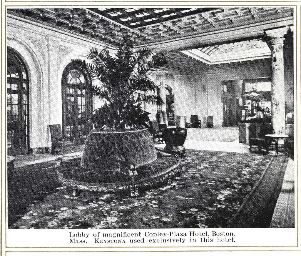 An illustration from Keystona flat finish: "nature's harmony.", 1913, leaf 7