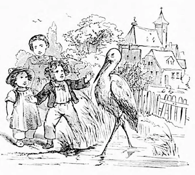 An illustration from Illustriertes Kinderspielbuch, 1890, leaf 109