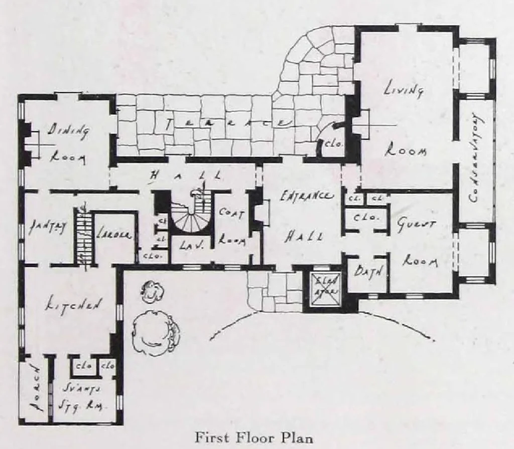 An illustration from King color rules the home / [by C.D. Holley, and Associations, Acme Quality Color Division, in cooperation with Nancy McClelland ... and Parker Morse Hooper]., 1928, leaf 24