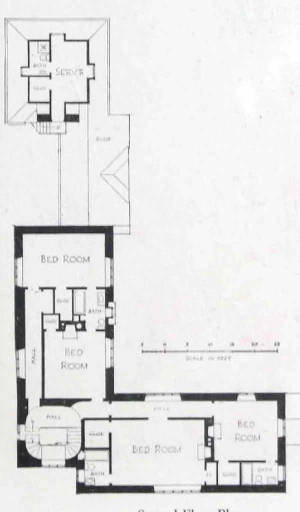 An illustration from King color rules the home / [by C.D. Holley, and Associations, Acme Quality Color Division, in cooperation with Nancy McClelland ... and Parker Morse Hooper]., 1928, leaf 28