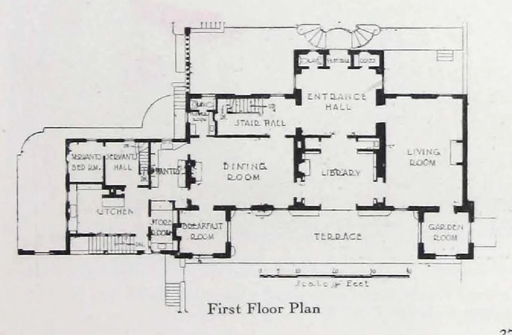 An illustration from King color rules the home / [by C.D. Holley, and Associations, Acme Quality Color Division, in cooperation with Nancy McClelland ... and Parker Morse Hooper]., 1928, leaf 36