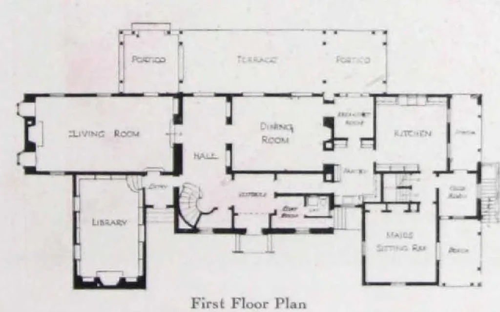 An illustration from King color rules the home / [by C.D. Holley, and Associations, Acme Quality Color Division, in cooperation with Nancy McClelland ... and Parker Morse Hooper]., 1928, leaf 44