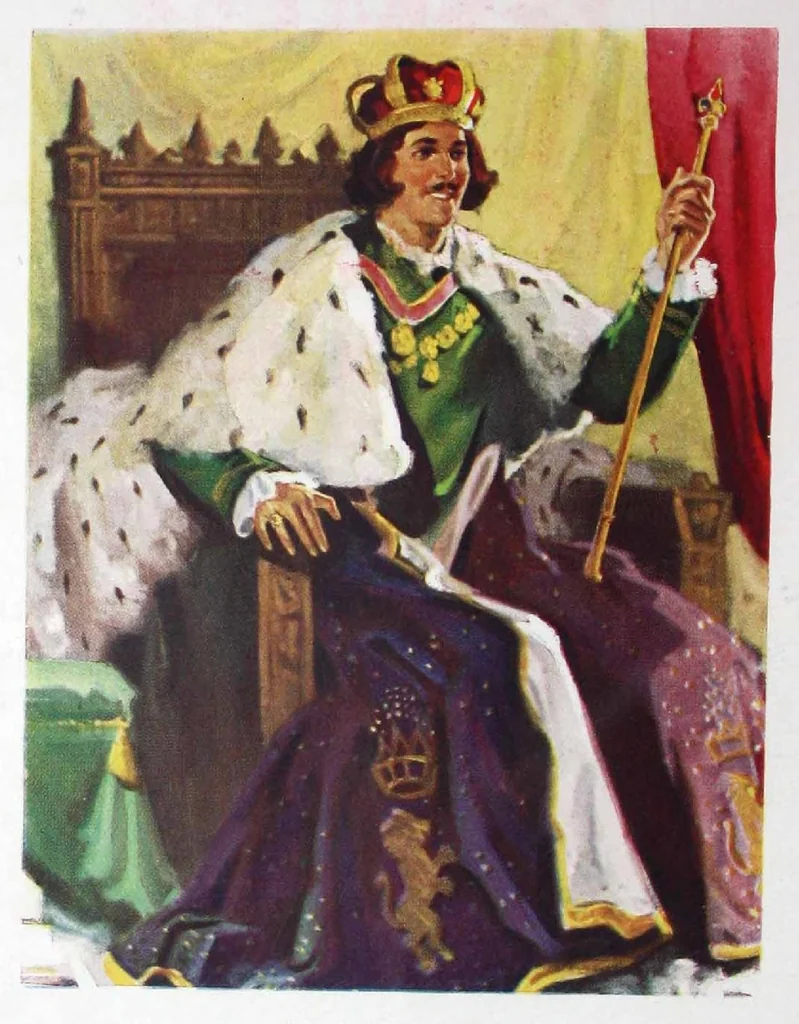 An illustration from King color rules the home / [by C.D. Holley, and Associations, Acme Quality Color Division, in cooperation with Nancy McClelland ... and Parker Morse Hooper]., 1928, leaf 1
