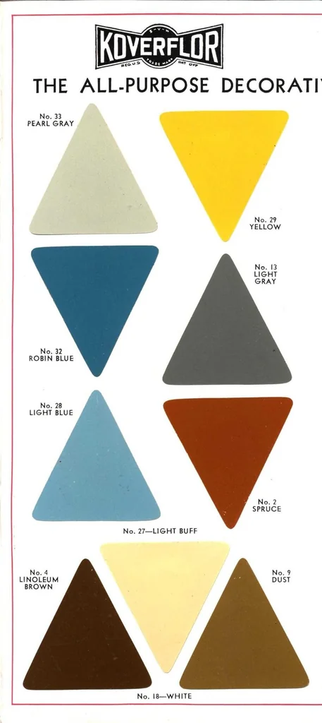 An illustration from KoverFlor super finishes original tung oil product (China wood)., 1925, leaf 4