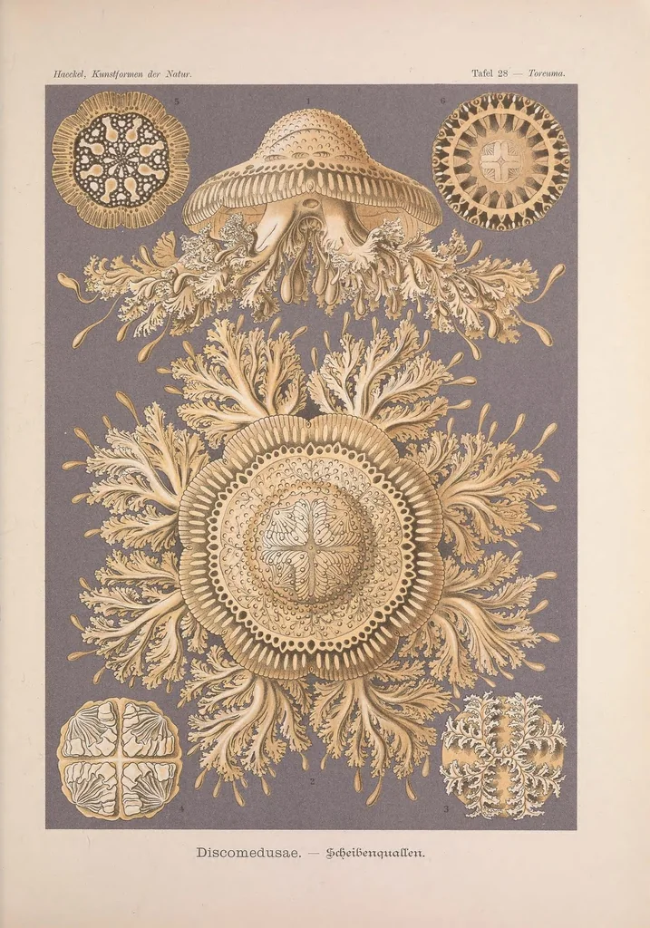 An illustration from Kunstformen der Natur, 1899, leaf 143