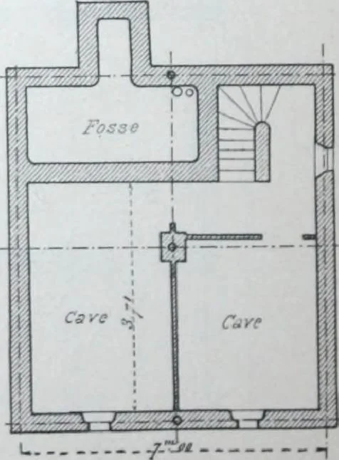 An illustration from La poutrelle metallique dans ses principles applications, 1910, leaf 125