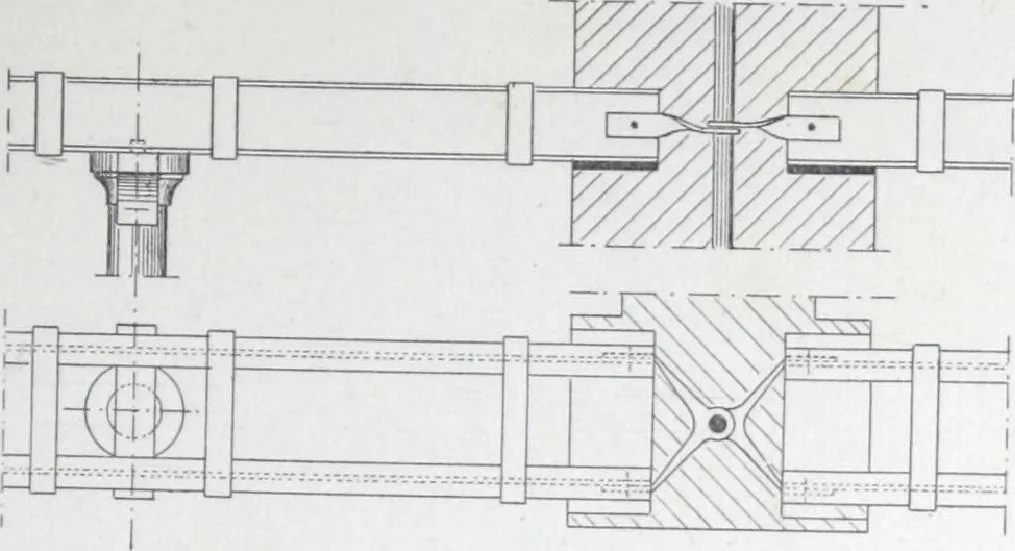 An illustration from La poutrelle metallique dans ses principles applications, 1910, leaf 52