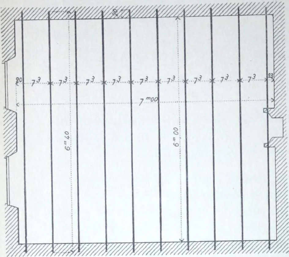 An illustration from La poutrelle metallique dans ses principles applications, 1910, leaf 59