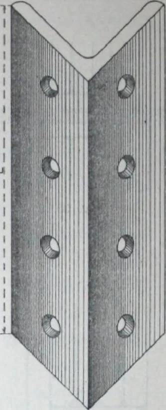 An illustration from La poutrelle metallique dans ses principles applications, 1910, leaf 85