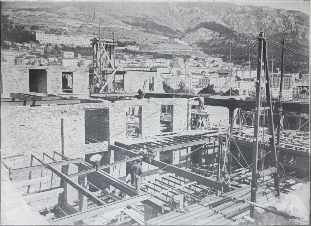 An illustration from La poutrelle metallique dans ses principles applications, 1910, leaf 86