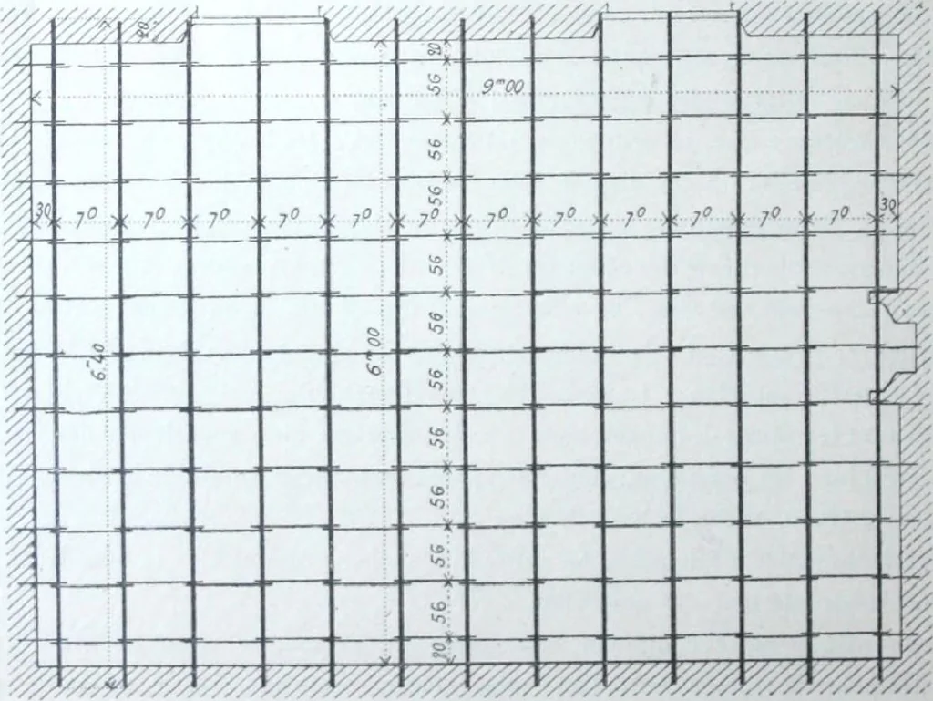 An illustration from La poutrelle metallique dans ses principles applications, 1910, leaf 93
