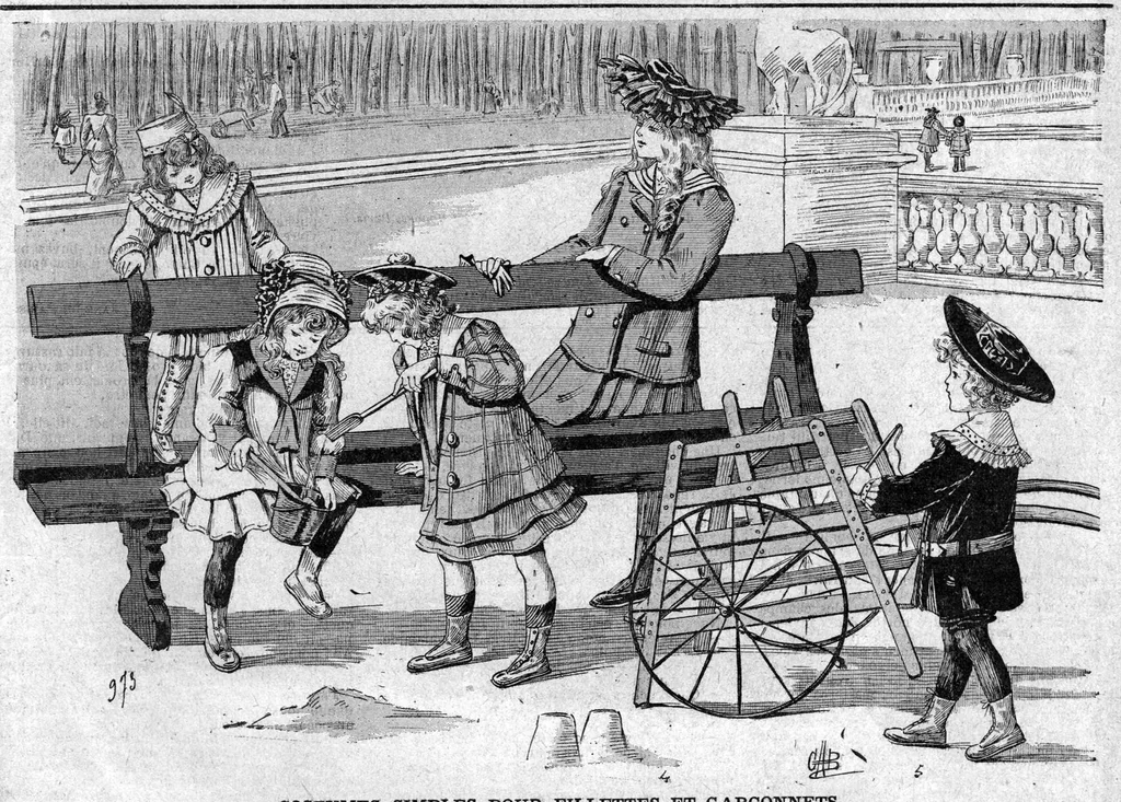 An illustration from La Vraie Mode Oct 29 1905, 1905, leaf 5