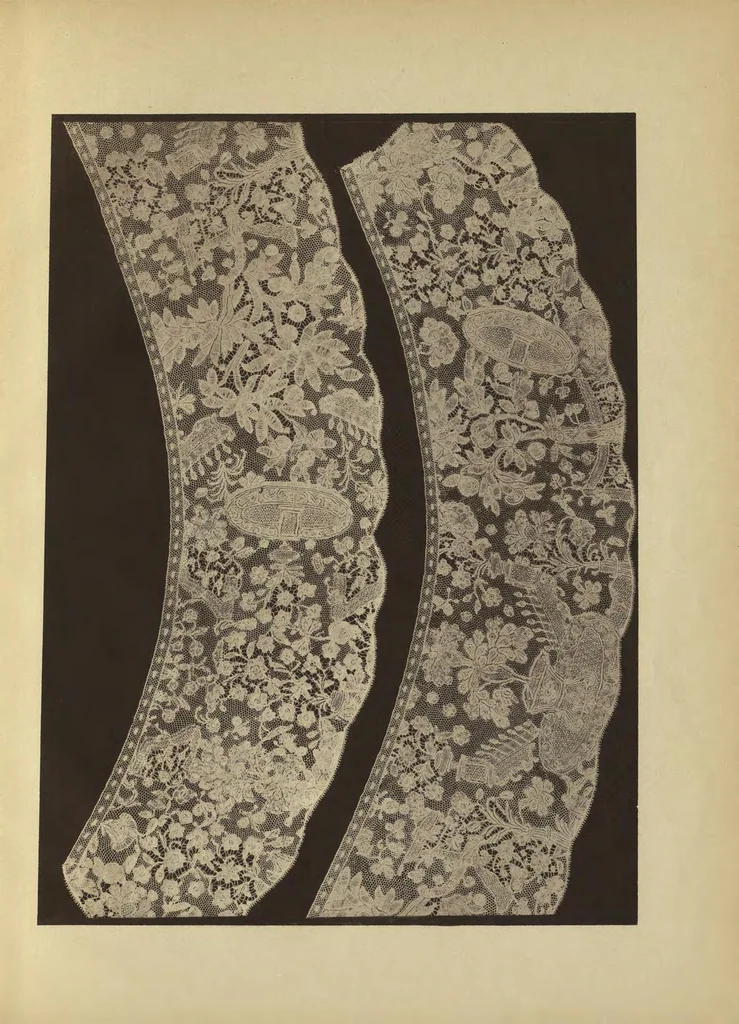 An illustration from Lace album : a series of twenty-six plates of designs for lace, 1878, leaf 48