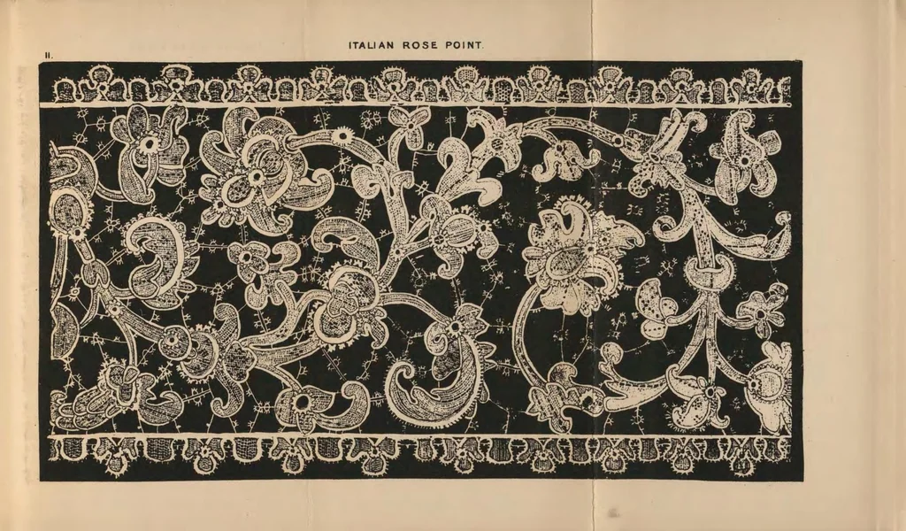 An illustration from Old point lace and how to copy and imitate it, 1878, leaf 48