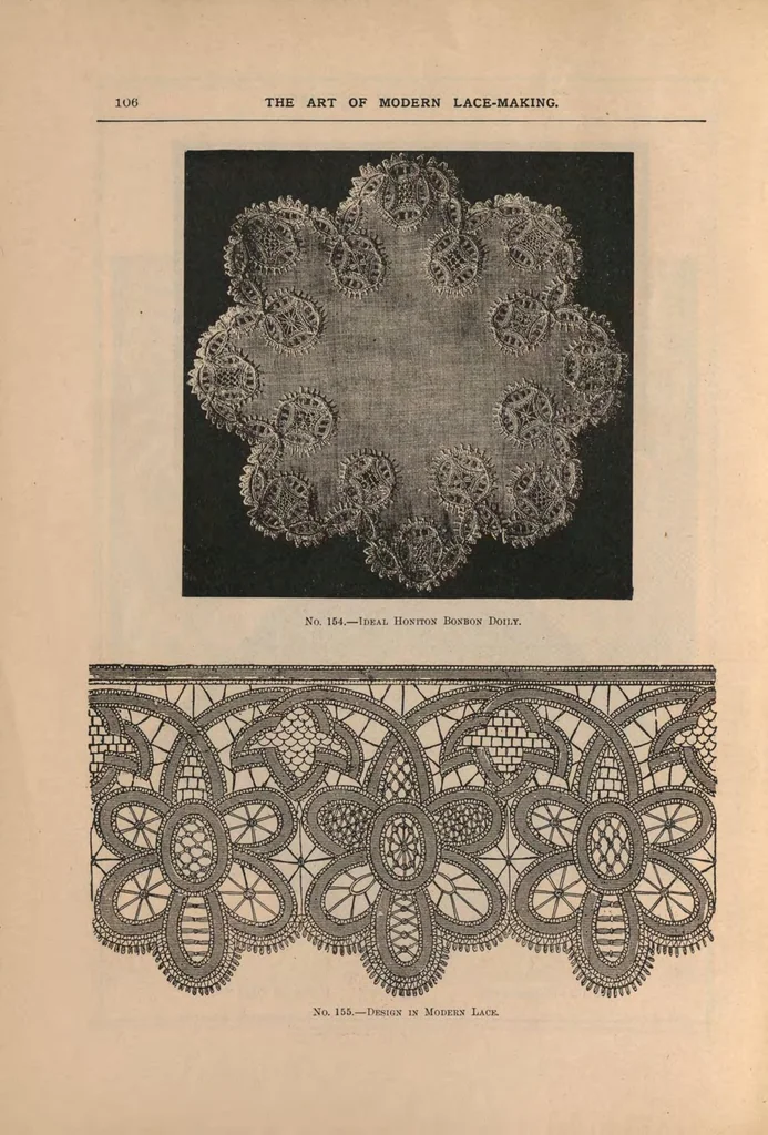 An illustration from The art of modern lace-making, 1896, leaf 111