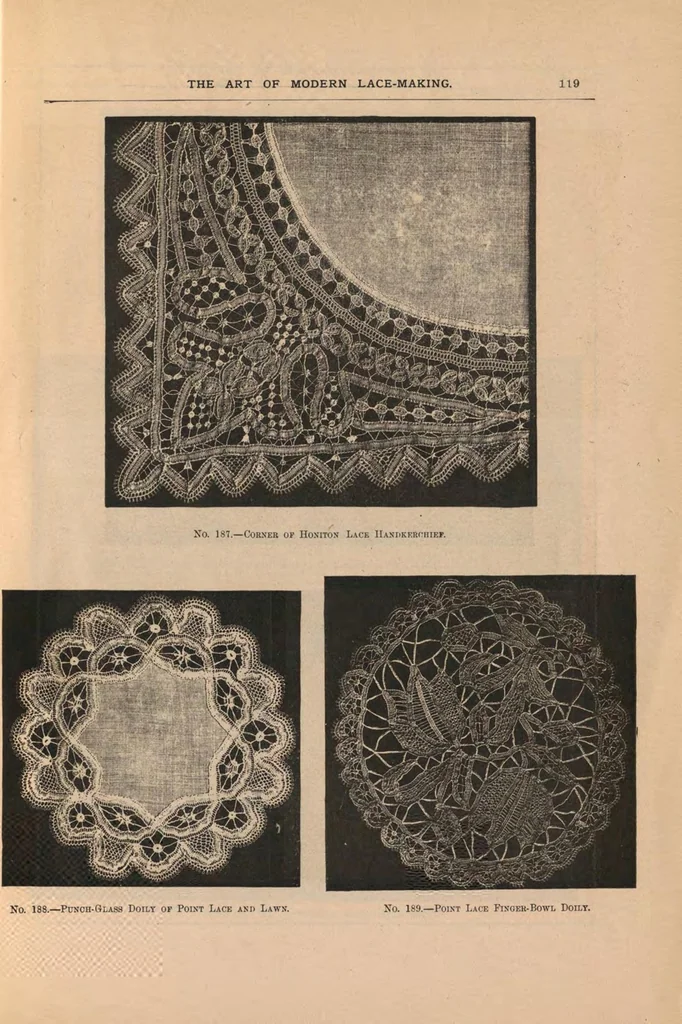 An illustration from The art of modern lace-making, 1896, leaf 124