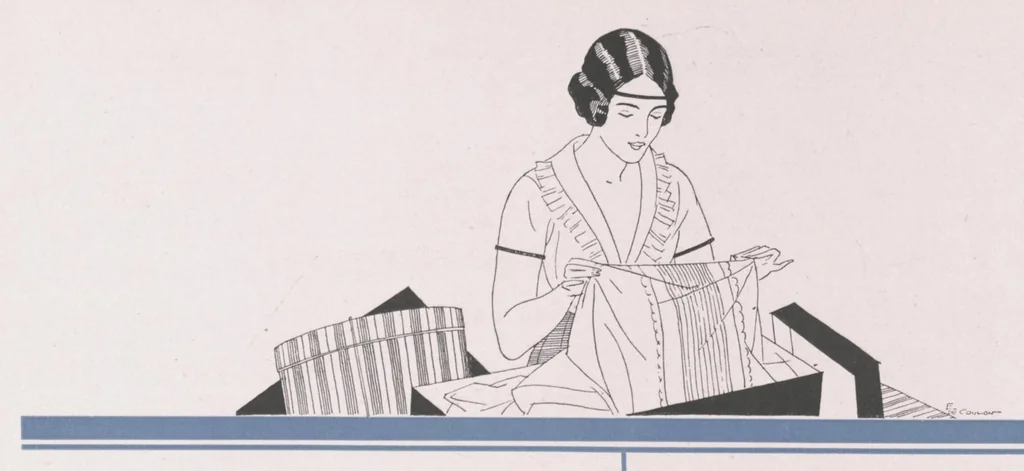 An illustration from Lacy dreams., 1920, leaf 31