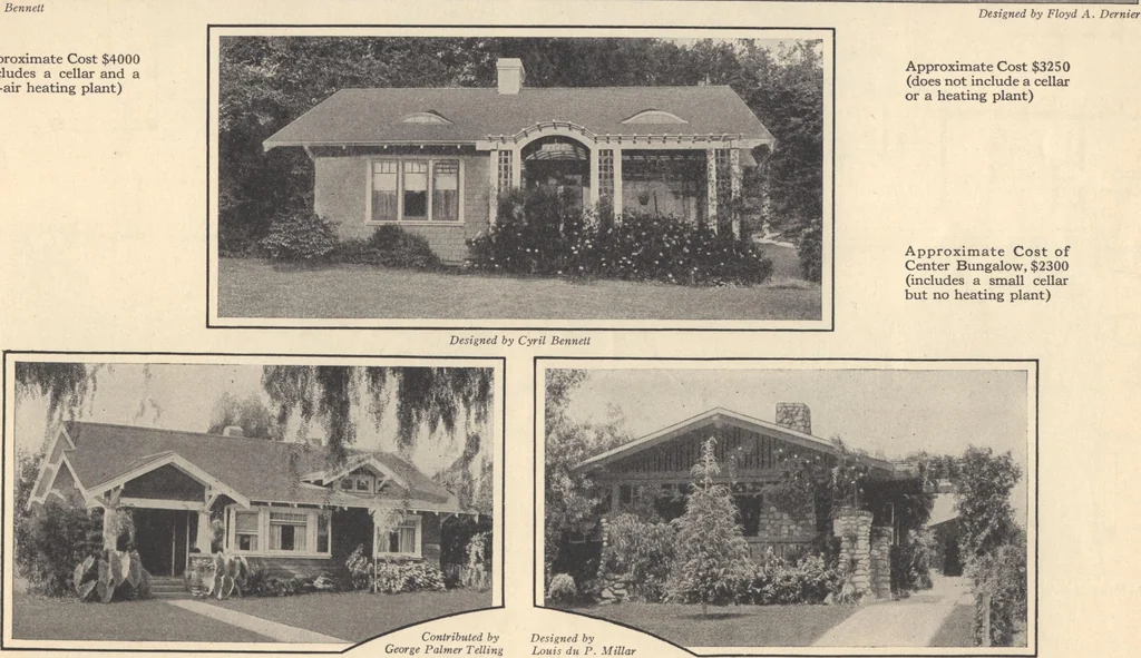An illustration from Journal bungalows, 1916, leaf 12