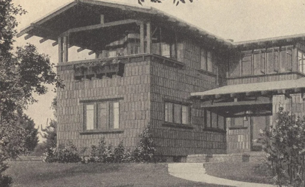 An illustration from Journal bungalows, 1916, leaf 29
