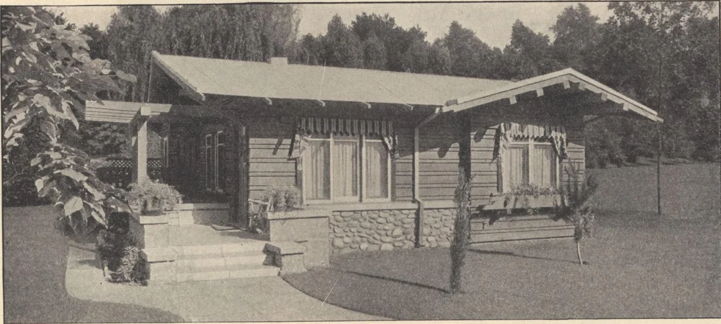 An illustration from Journal bungalows, 1916, leaf 37