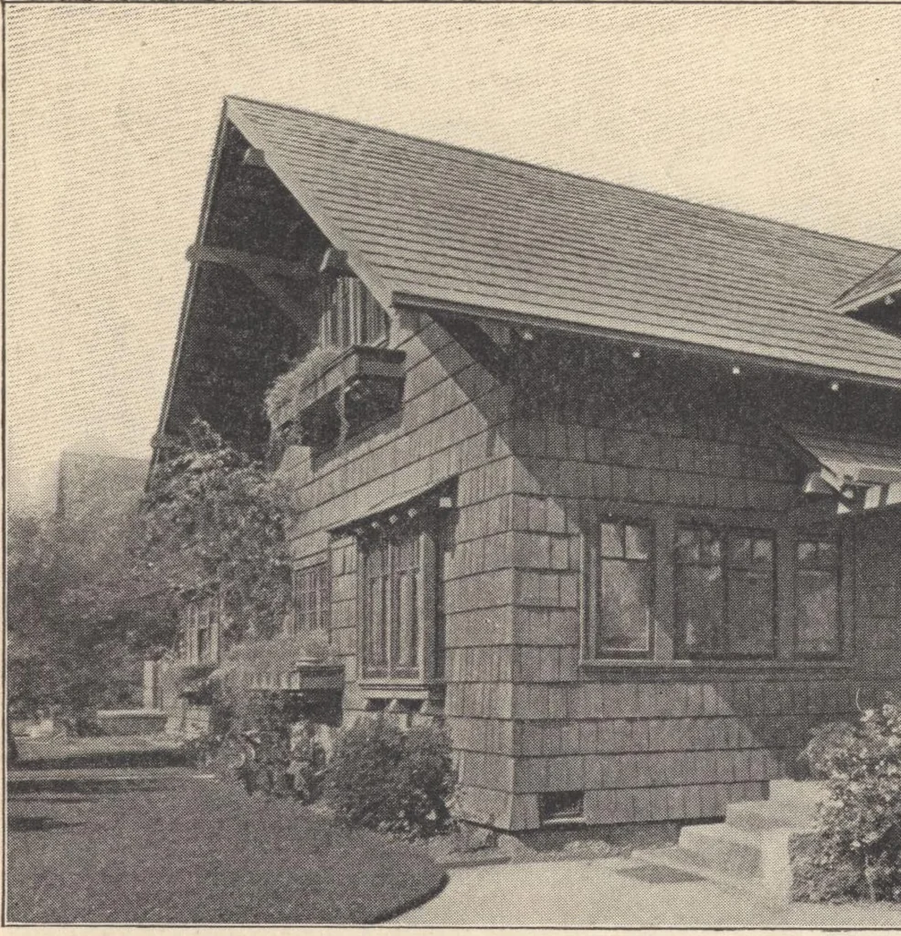 An illustration from Journal bungalows, 1916, leaf 40