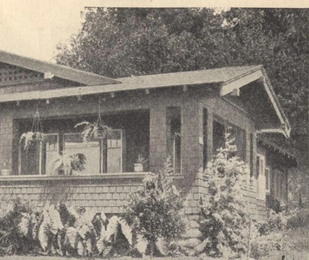 An illustration from Journal bungalows, 1916, leaf 50