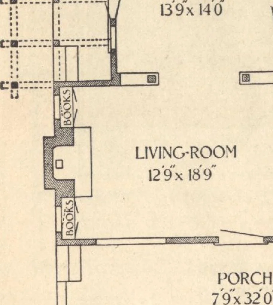 An illustration from Journal bungalows, 1916, leaf 51