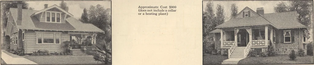An illustration from Journal bungalows, 1916, leaf 52