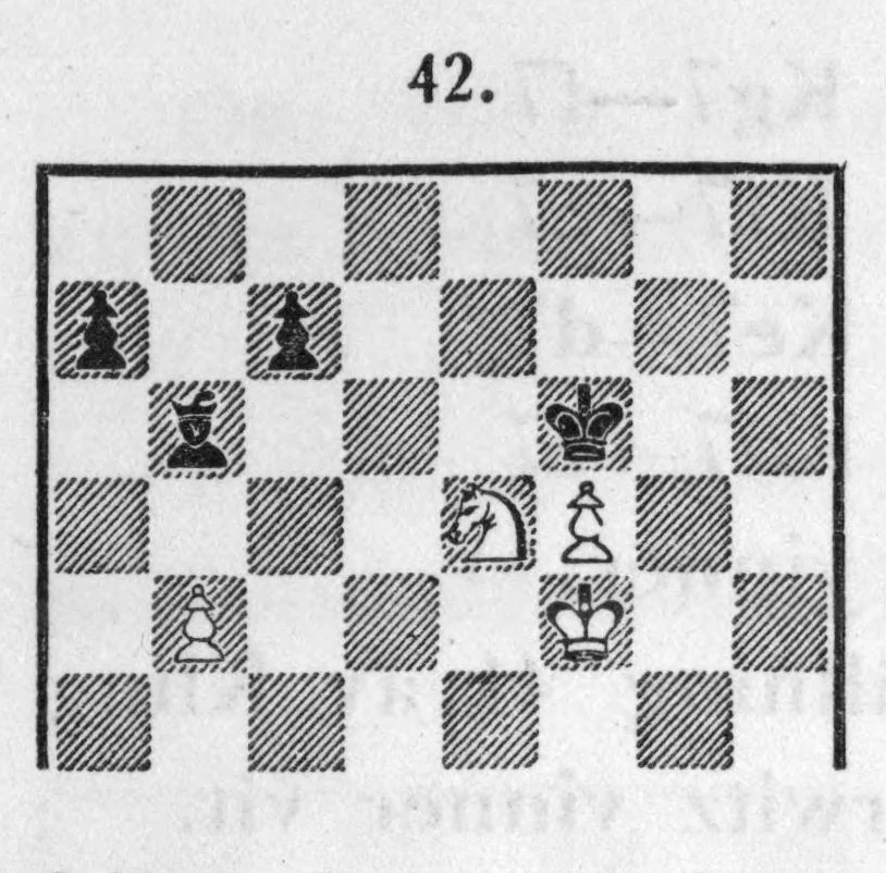 An illustration from Lärobok i schack för nybörjare, 1920, leaf 55