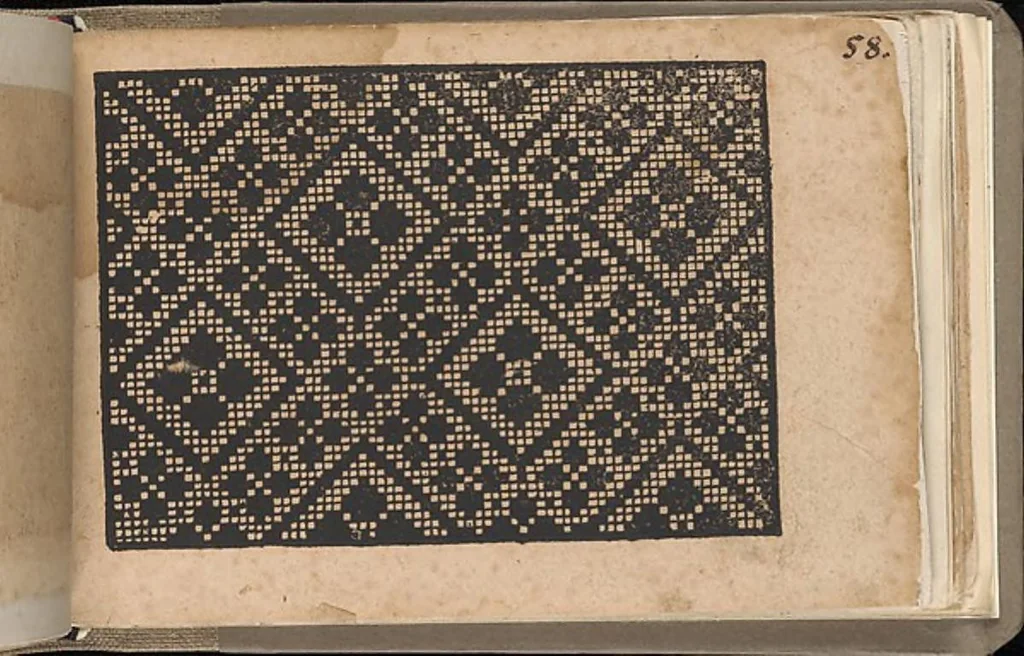 An illustration from Schön newes Modelbuch, von 500...., 1608, leaf 56