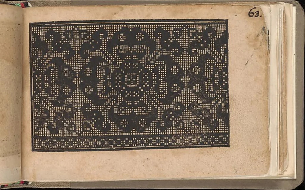 An illustration from Schön newes Modelbuch, von 500...., 1608, leaf 61