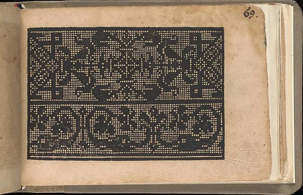 An illustration from Schön newes Modelbuch, von 500...., 1608, leaf 66
