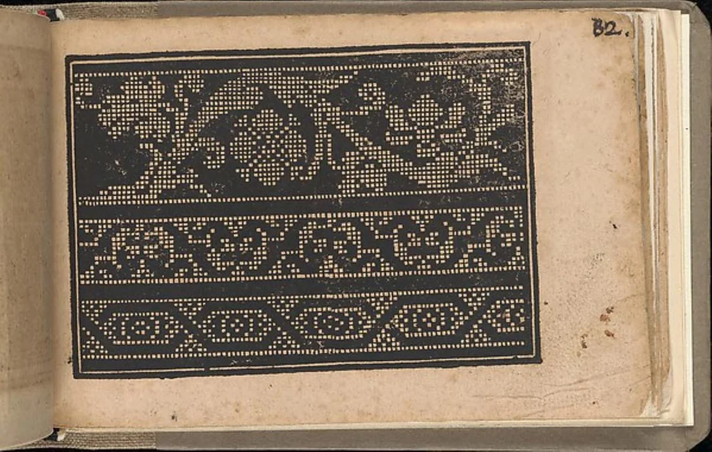 An illustration from Schön newes Modelbuch, von 500...., 1608, leaf 76