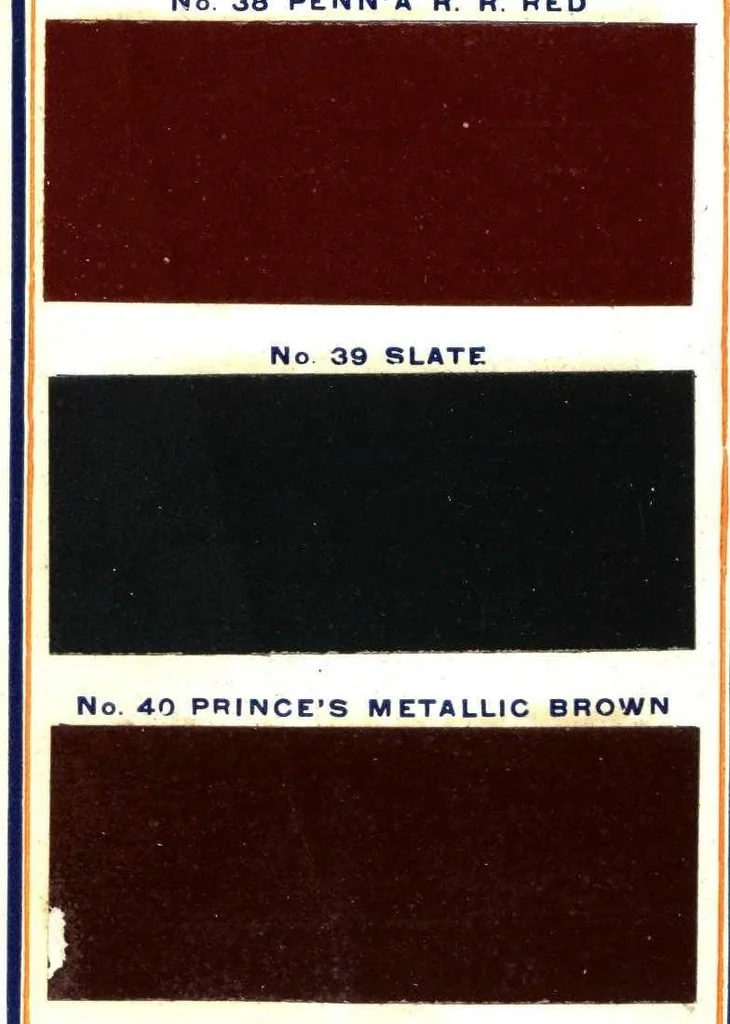 An illustration from Lawrence roof and barn paint., 1910, leaf 1