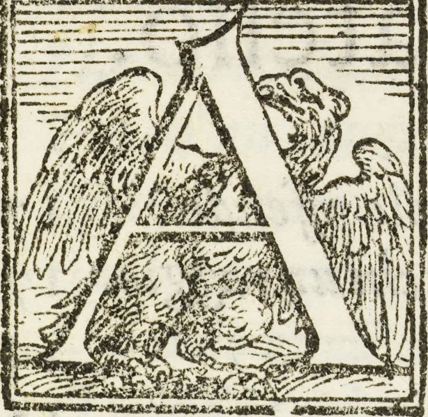 An illustration from Rime degl'illvstrissimi sig. academici Eterei. All'illustriss. & reuerendiss . sig. il signor Cardinale Scipione Gonzaga ... (1588), 1588, leaf 179