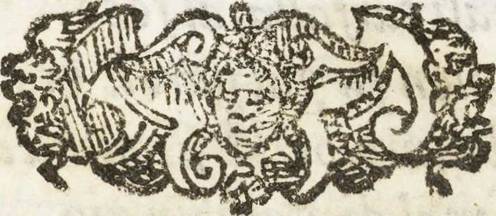 An illustration from Rime degl'illvstrissimi sig. academici Eterei. All'illustriss. & reuerendiss . sig. il signor Cardinale Scipione Gonzaga ... (1588), 1588, leaf 34