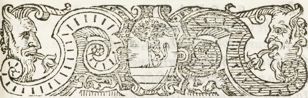 An illustration from Rime degl'illvstrissimi sig. academici Eterei. All'illustriss. & reuerendiss . sig. il signor Cardinale Scipione Gonzaga ... (1588), 1588, leaf 71