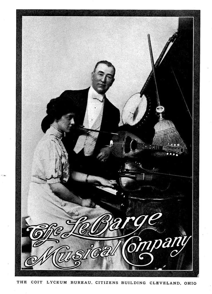 An illustration from J. A. LeBarge Brochure, 1900, leaf 0