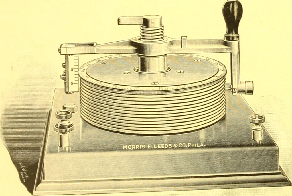 An illustration from Leeds & Northrup apparatus at the Louisiana Purchase Exposition 1904, 1904, leaf 14