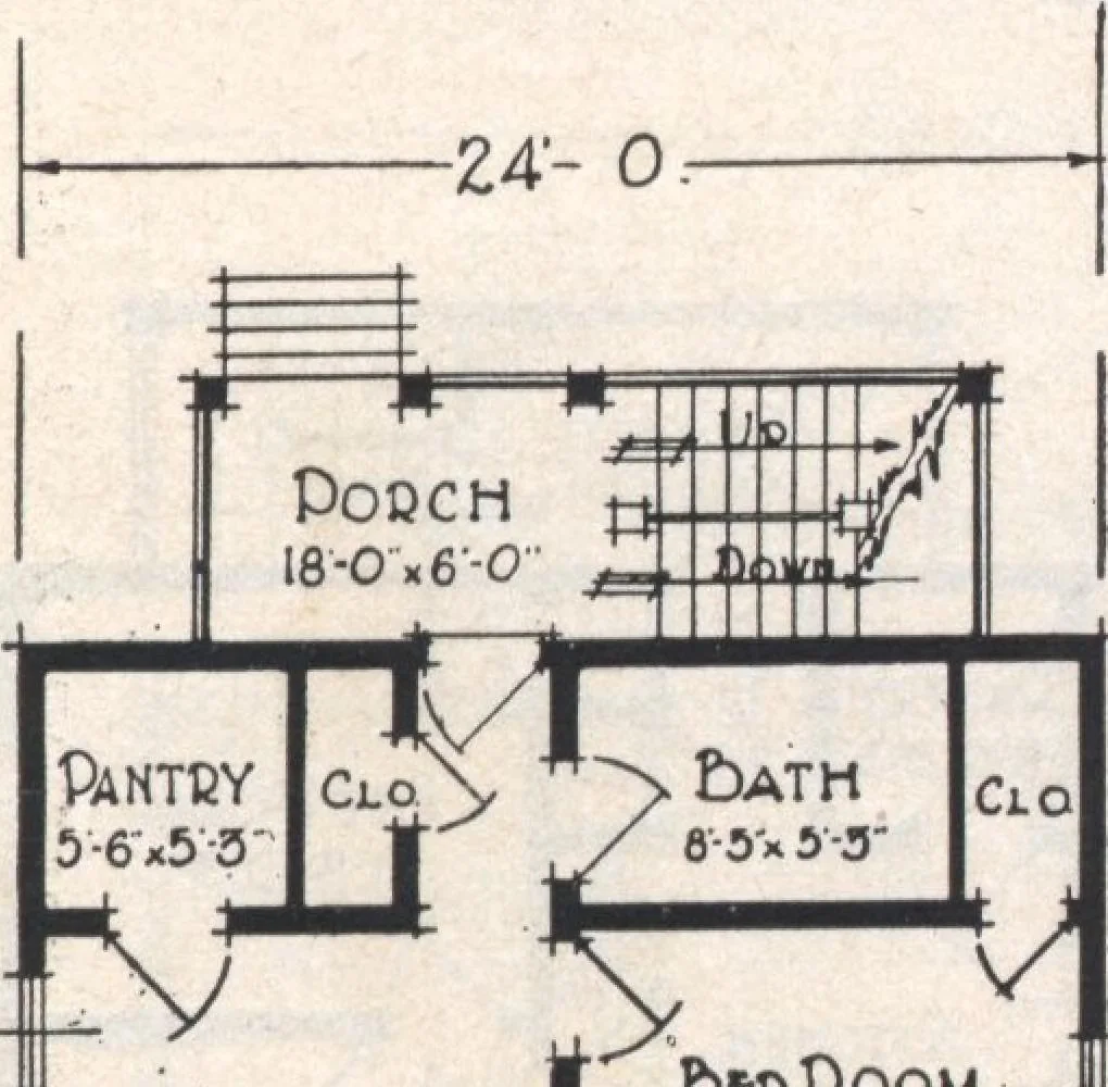 An illustration from Book A-7 of one hundred homes, 1917, leaf 102