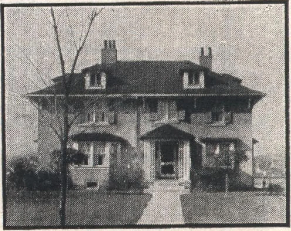 An illustration from Book A-7 of one hundred homes, 1917, leaf 105