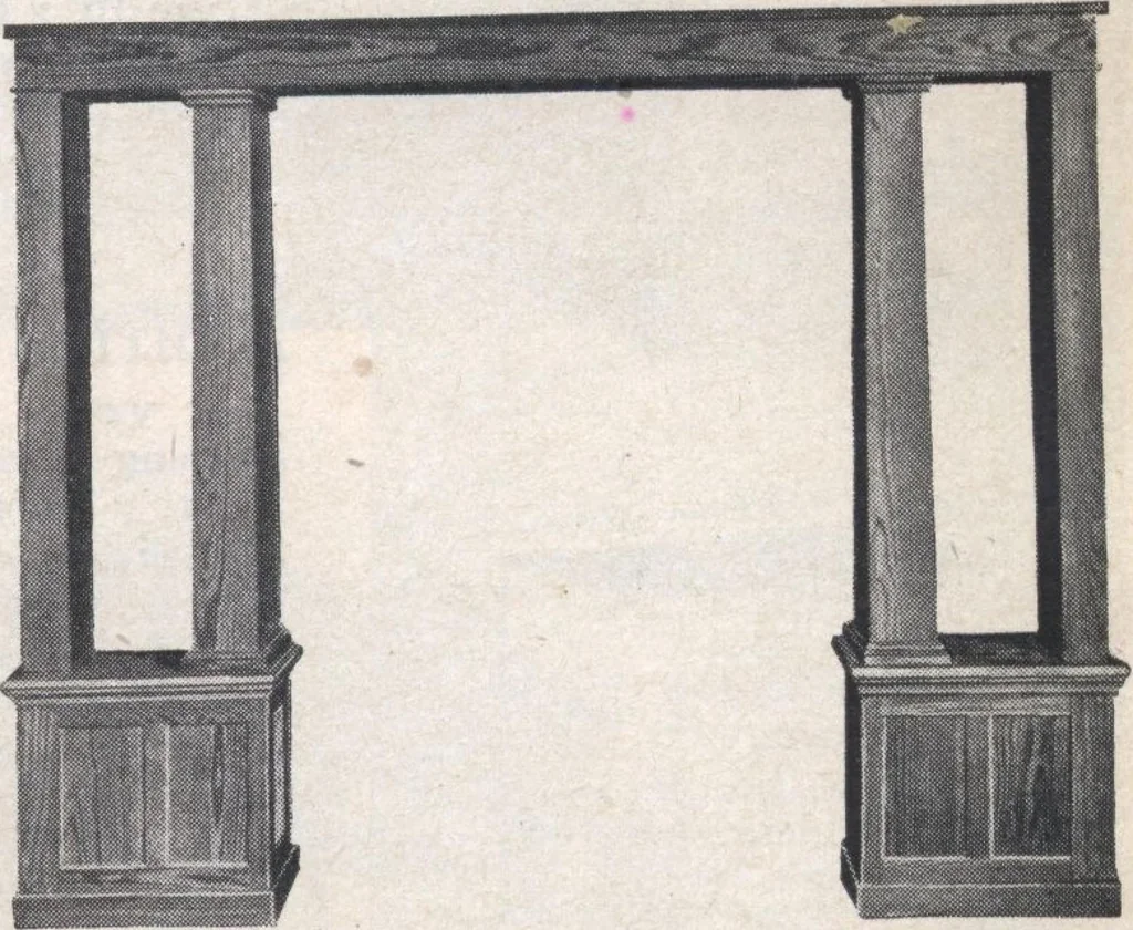 An illustration from Book A-7 of one hundred homes, 1917, leaf 106