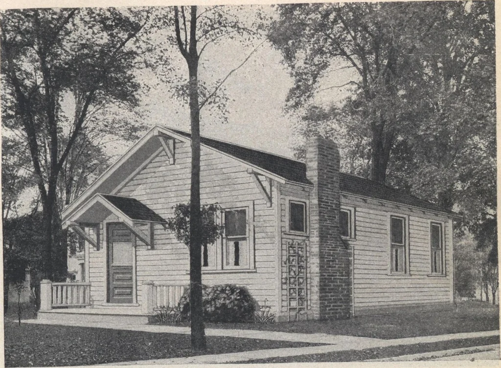 An illustration from Book A-7 of one hundred homes, 1917, leaf 12