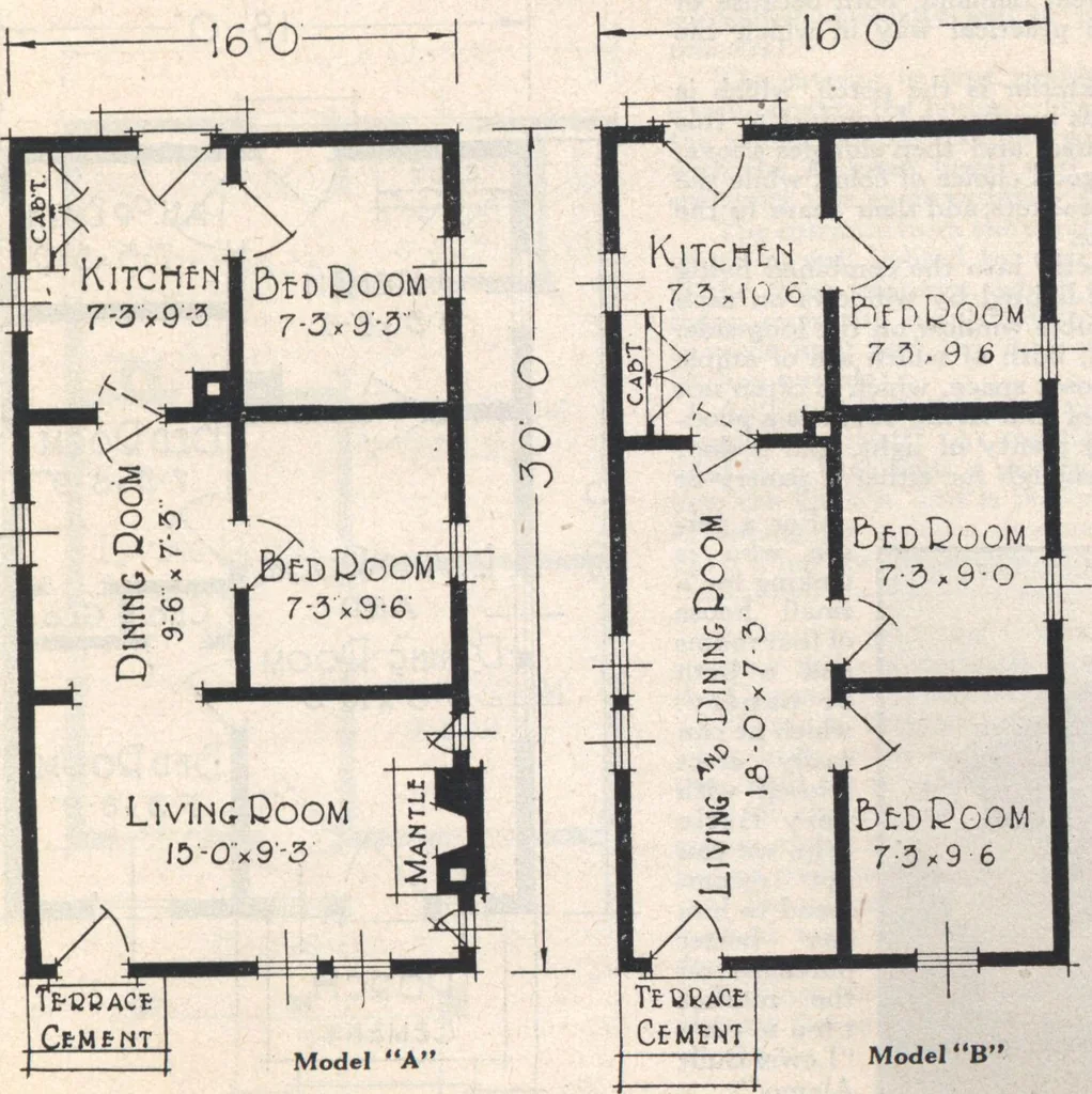 An illustration from Book A-7 of one hundred homes, 1917, leaf 12