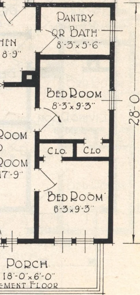 An illustration from Book A-7 of one hundred homes, 1917, leaf 15