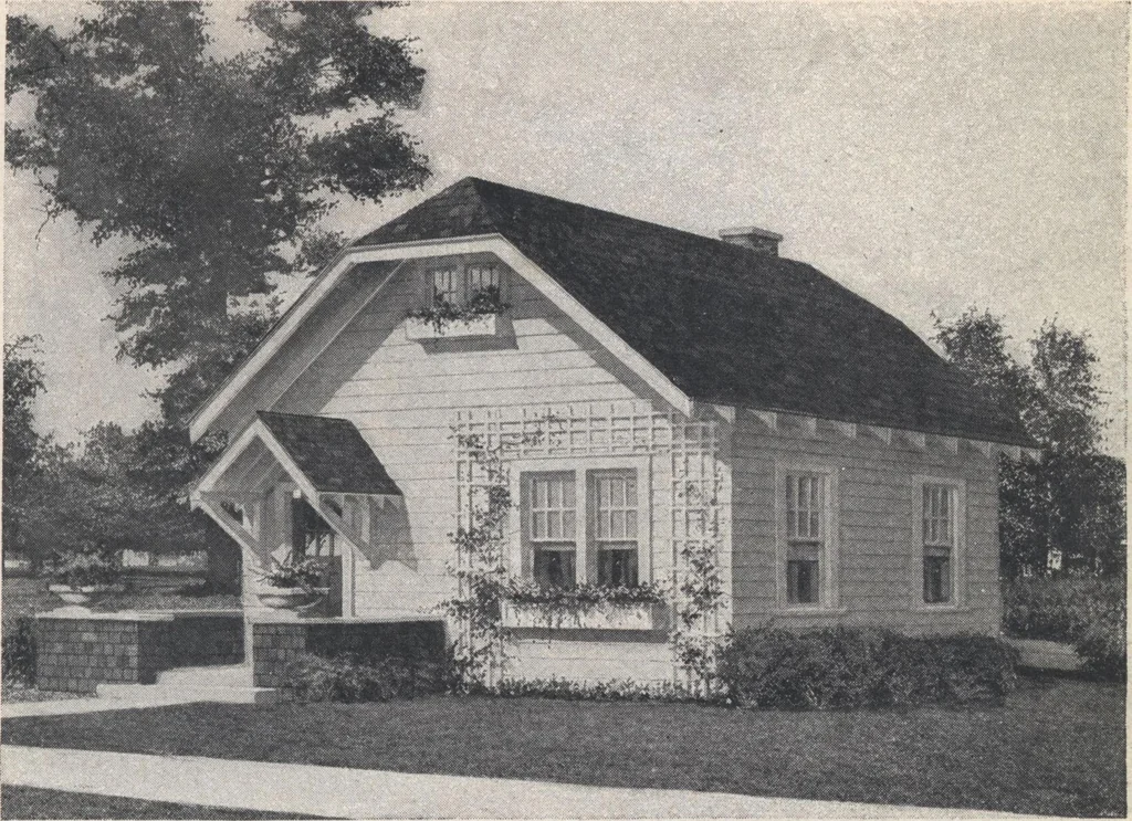An illustration from Book A-7 of one hundred homes, 1917, leaf 16