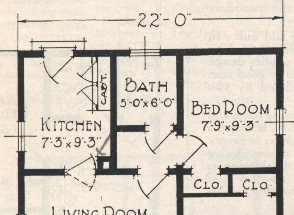 An illustration from Book A-7 of one hundred homes, 1917, leaf 16