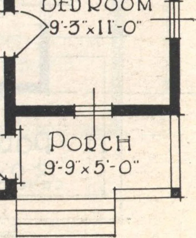 An illustration from Book A-7 of one hundred homes, 1917, leaf 17